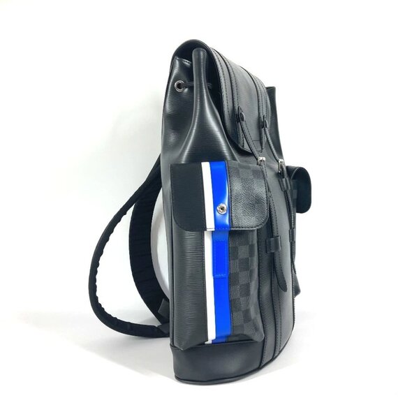 LOUIS VUITTON M56600 Epi Damier Graphite Christopher PM backpack - Picture 15 of 16